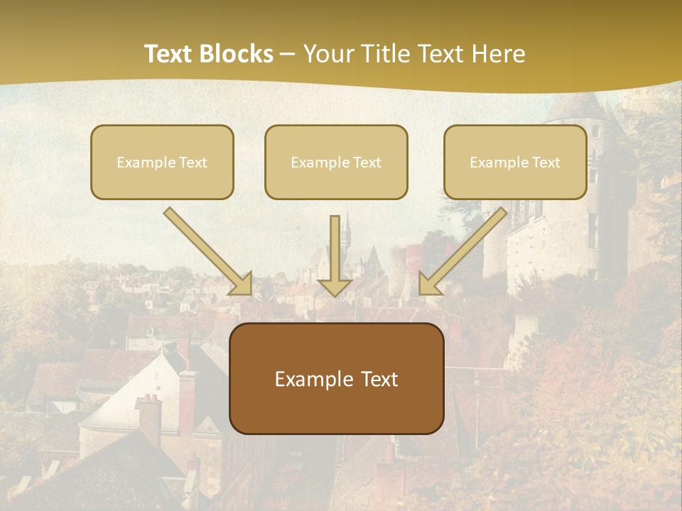 Tourism Romantic Grunge PowerPoint Template