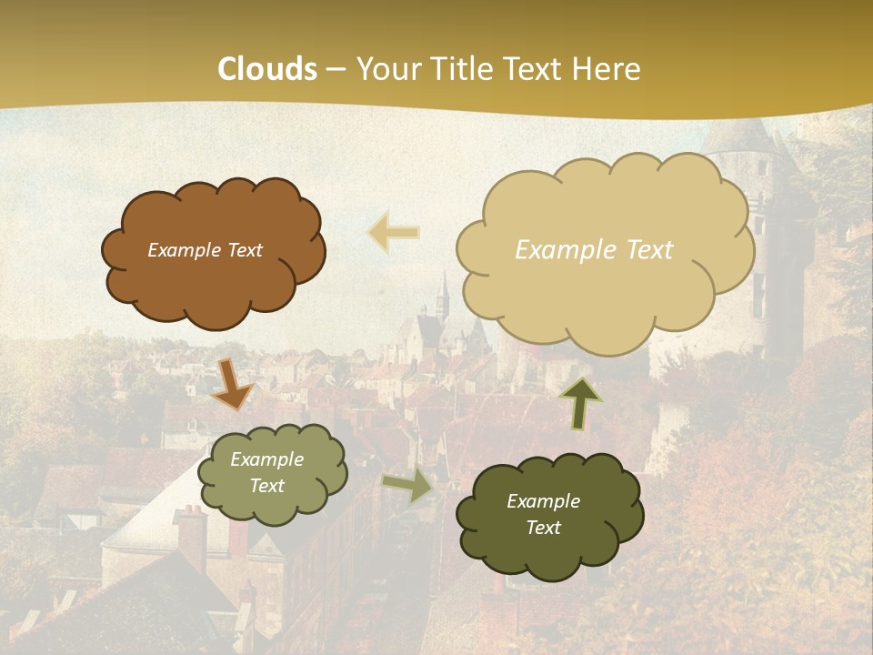 Tourism Romantic Grunge PowerPoint Template