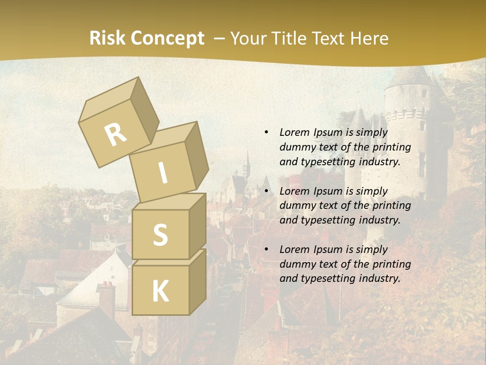 Tourism Romantic Grunge PowerPoint Template