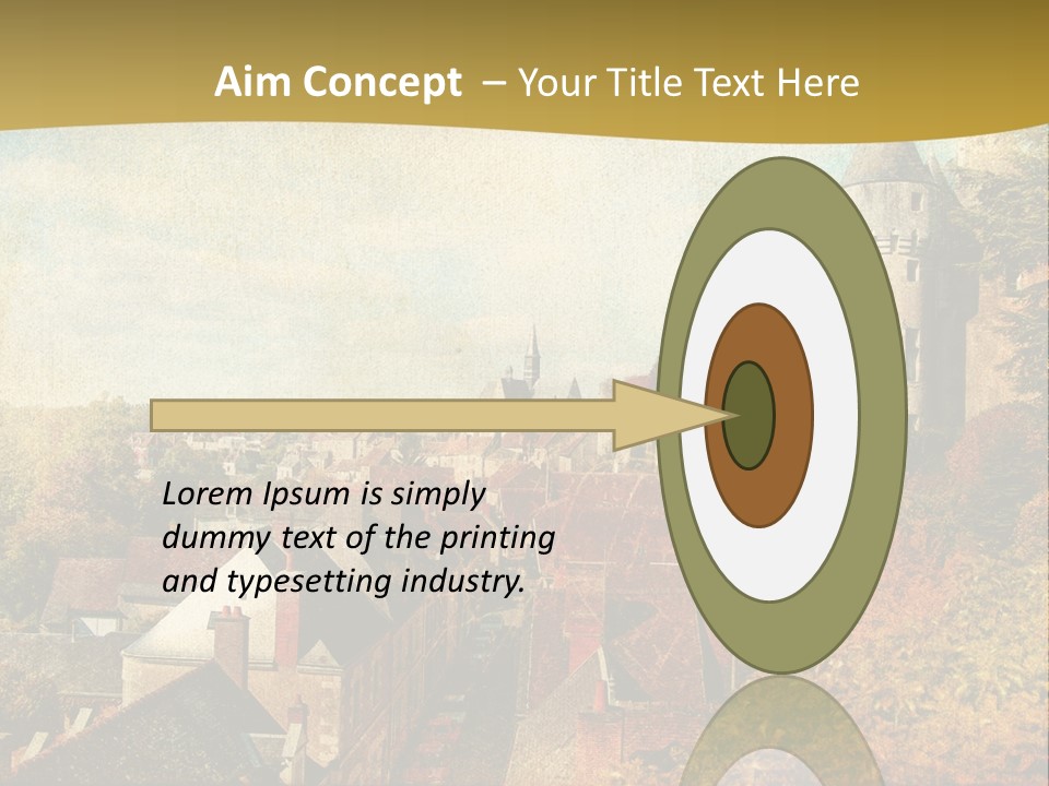 Tourism Romantic Grunge PowerPoint Template