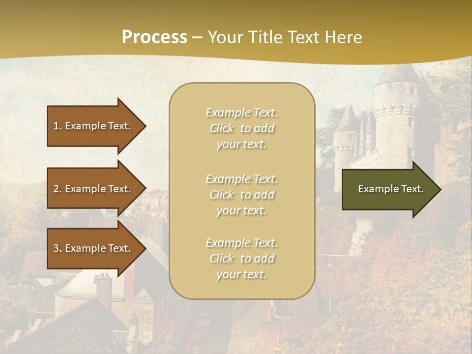 Tourism Romantic Grunge PowerPoint Template