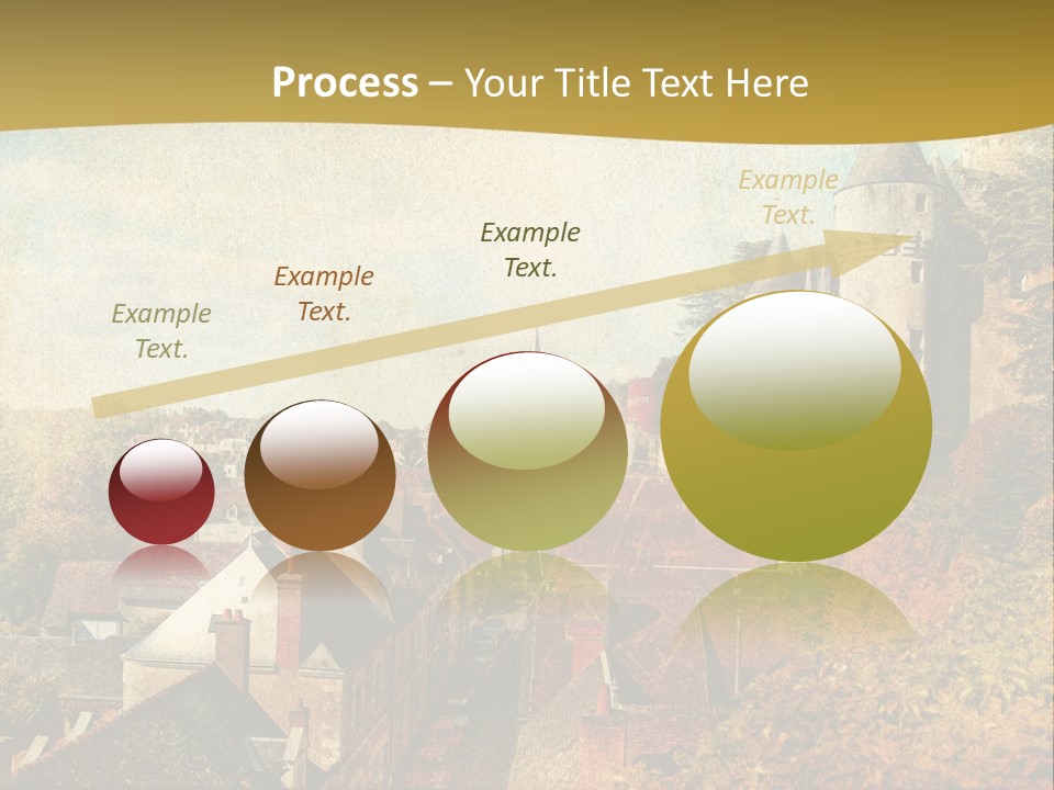 Tourism Romantic Grunge PowerPoint Template