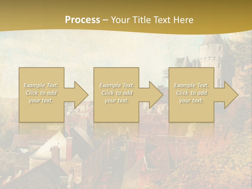 Tourism Romantic Grunge PowerPoint Template