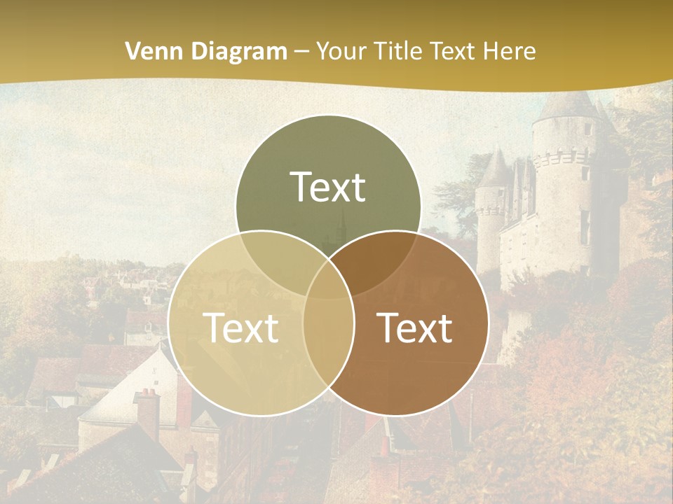 Tourism Romantic Grunge PowerPoint Template