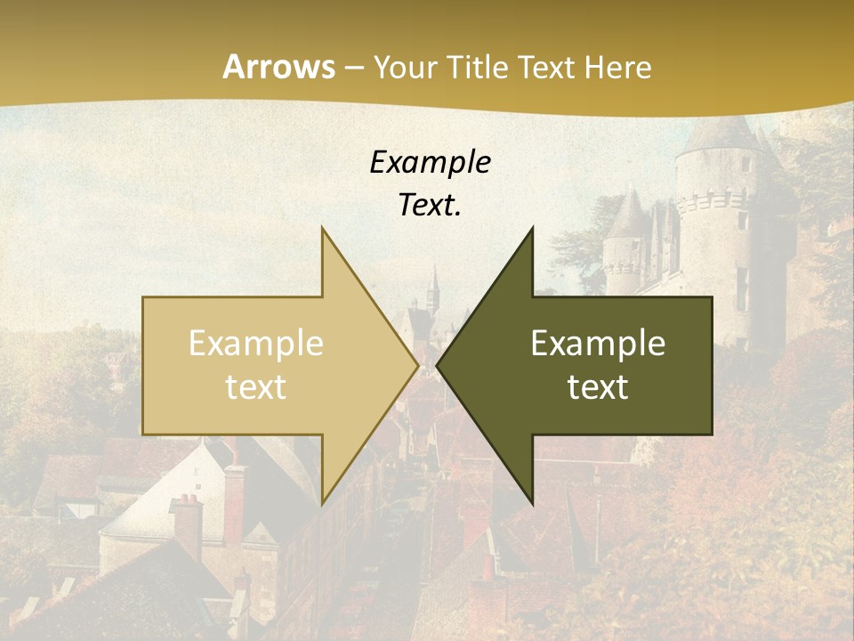 Tourism Romantic Grunge PowerPoint Template