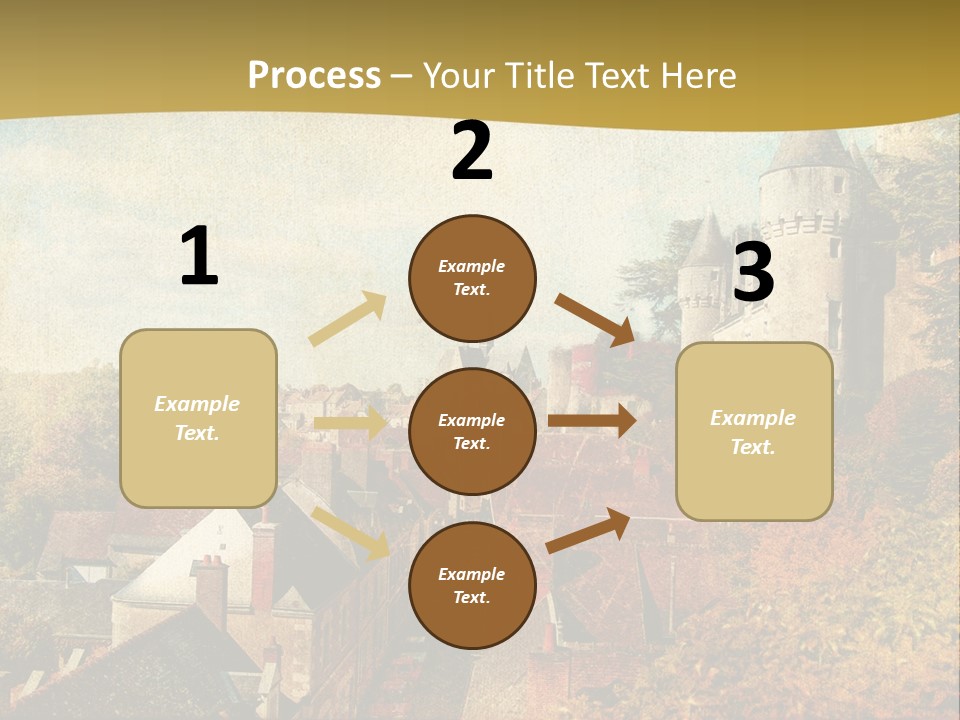 Tourism Romantic Grunge PowerPoint Template