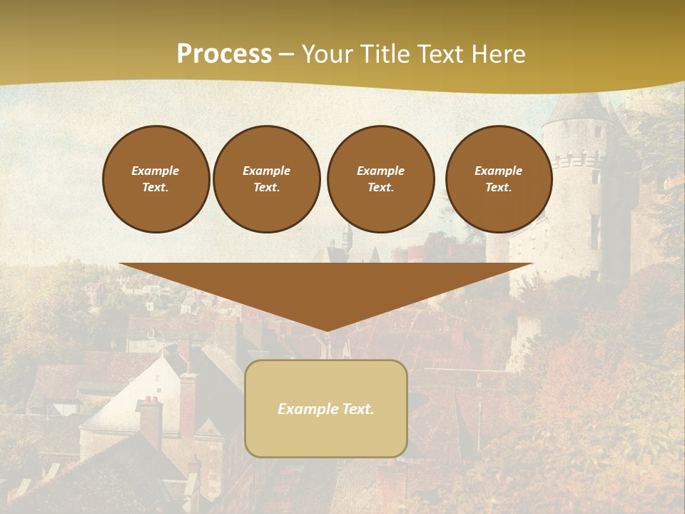Tourism Romantic Grunge PowerPoint Template