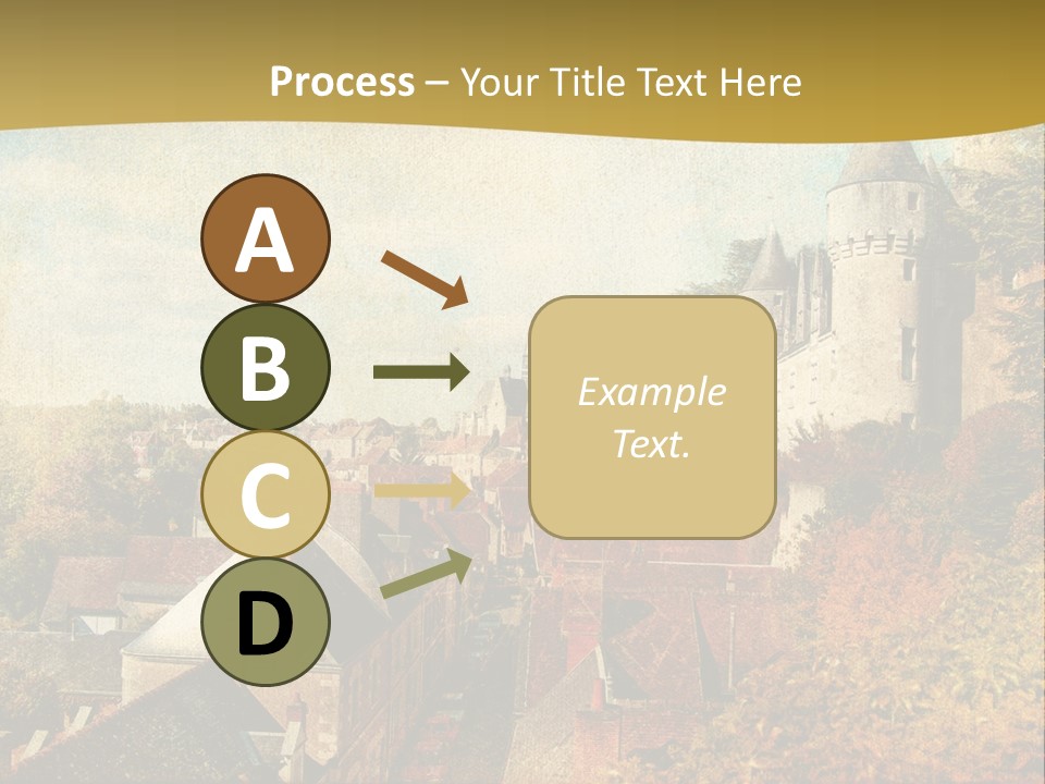 Tourism Romantic Grunge PowerPoint Template