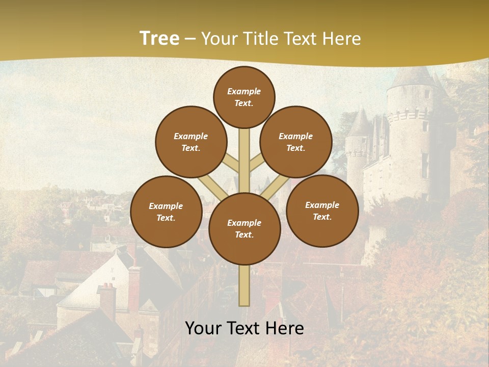 Tourism Romantic Grunge PowerPoint Template