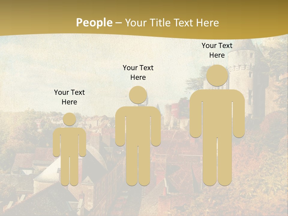 Tourism Romantic Grunge PowerPoint Template