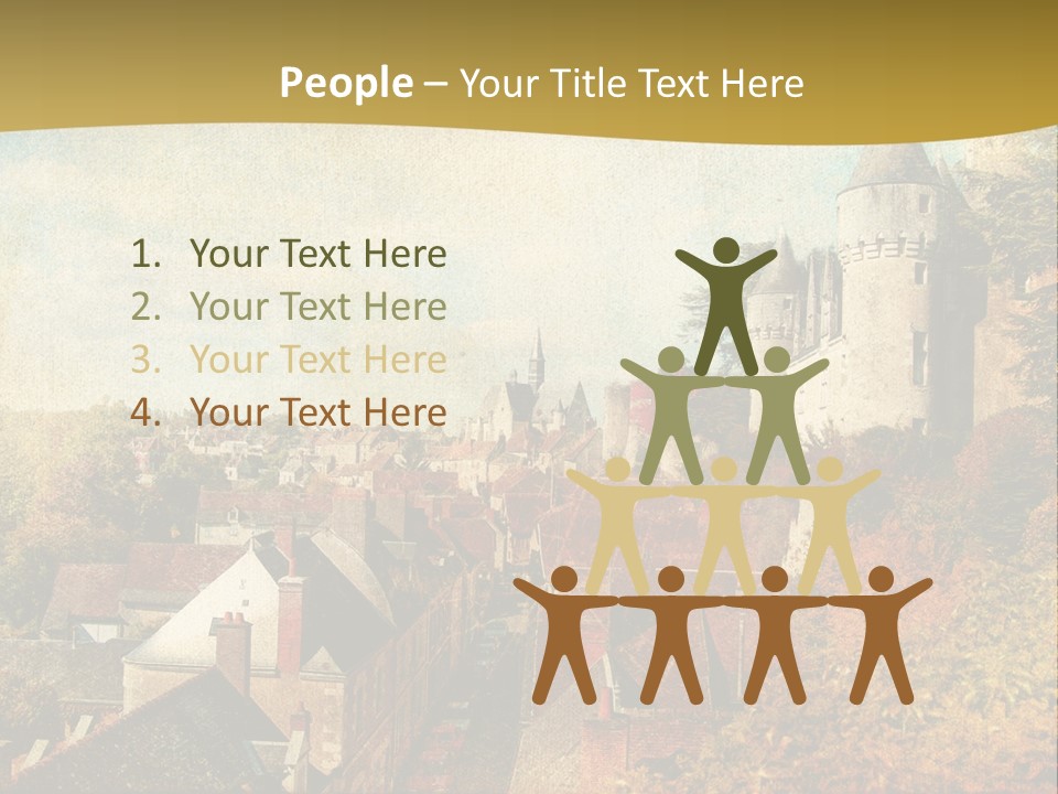 Tourism Romantic Grunge PowerPoint Template