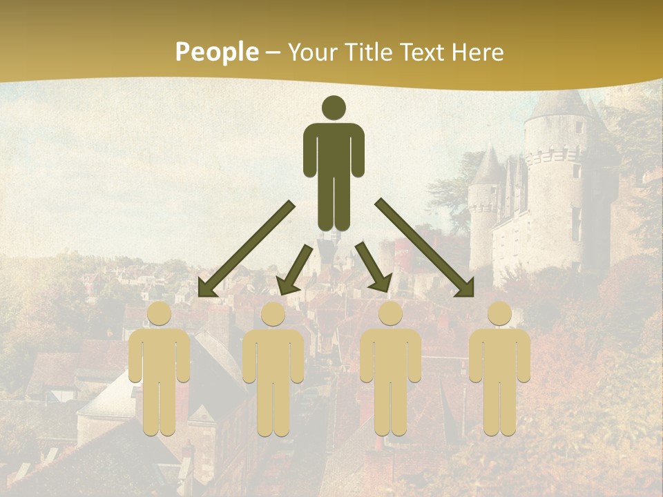 Tourism Romantic Grunge PowerPoint Template