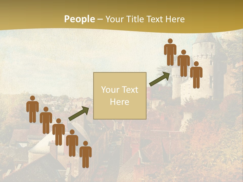 Tourism Romantic Grunge PowerPoint Template