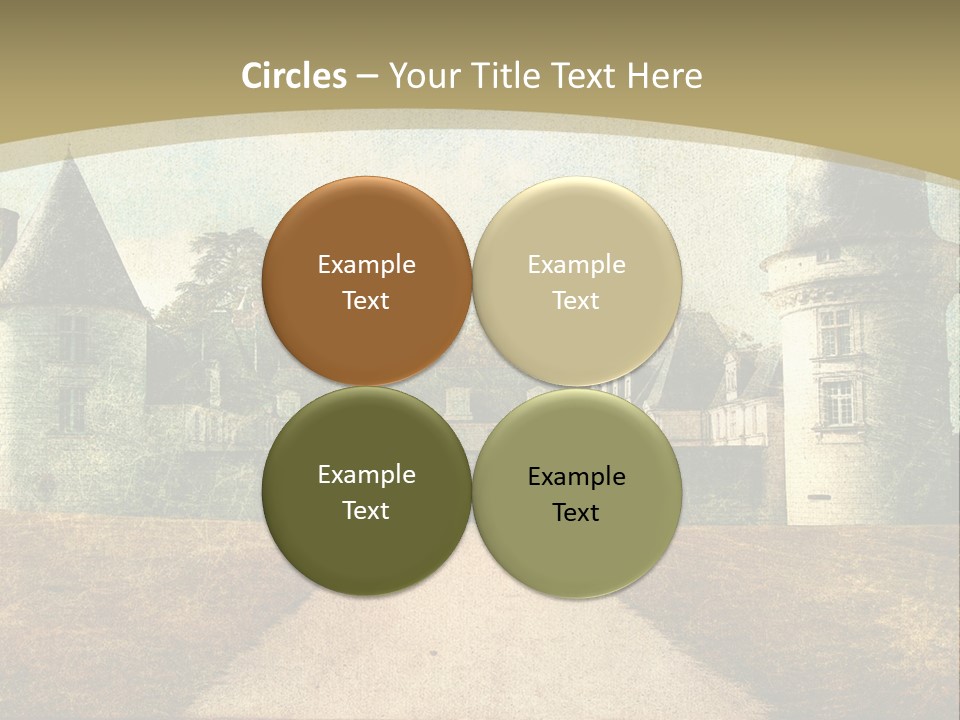 Picture Flower Scenic PowerPoint Template