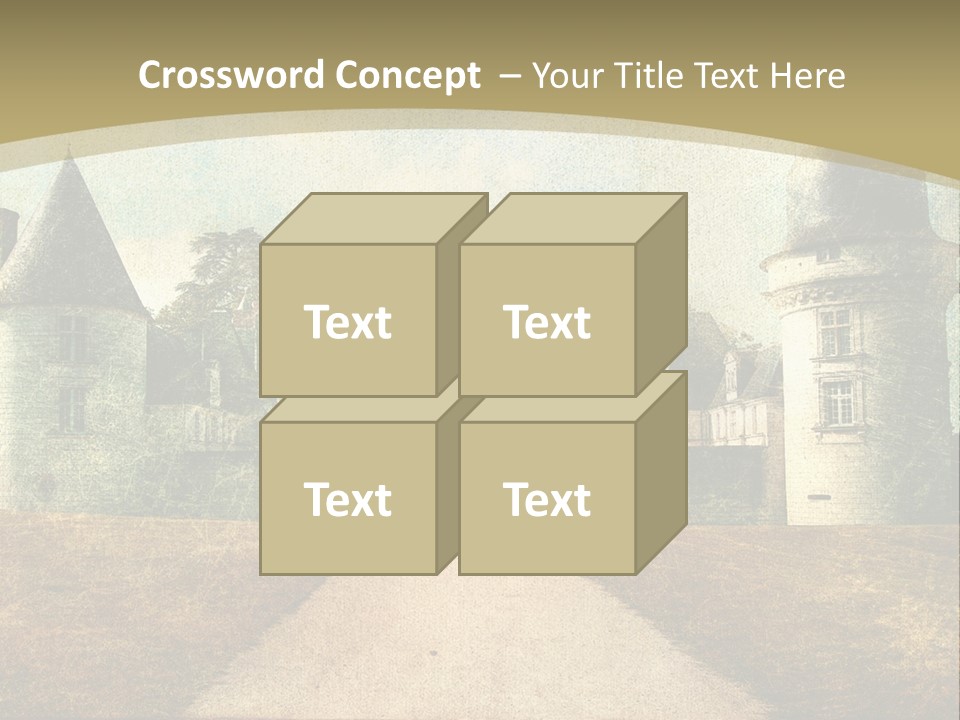 Picture Flower Scenic PowerPoint Template