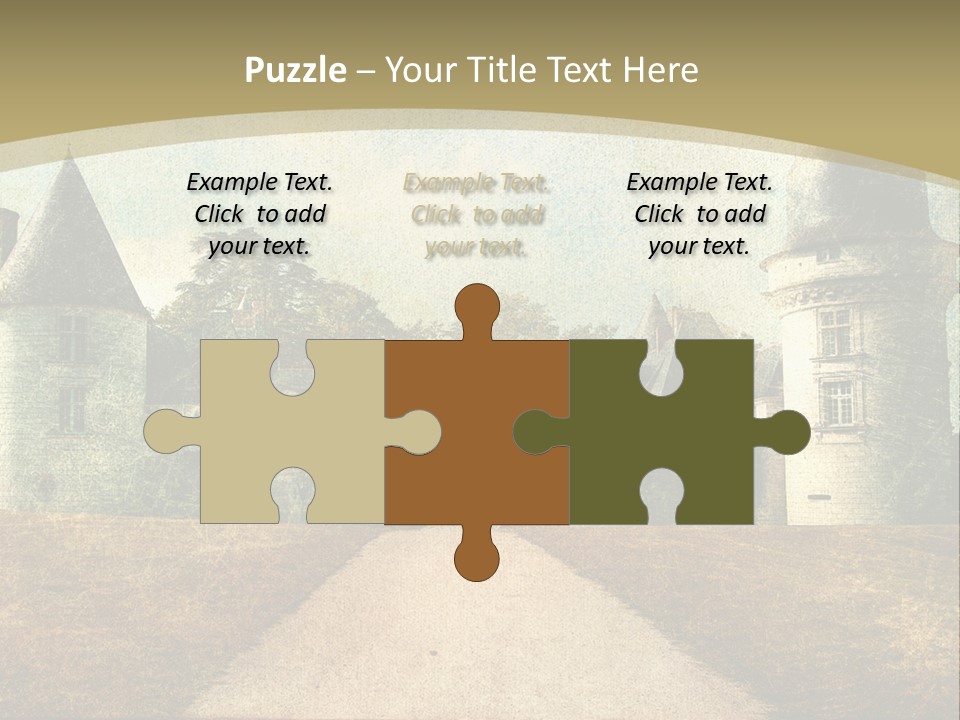 Picture Flower Scenic PowerPoint Template