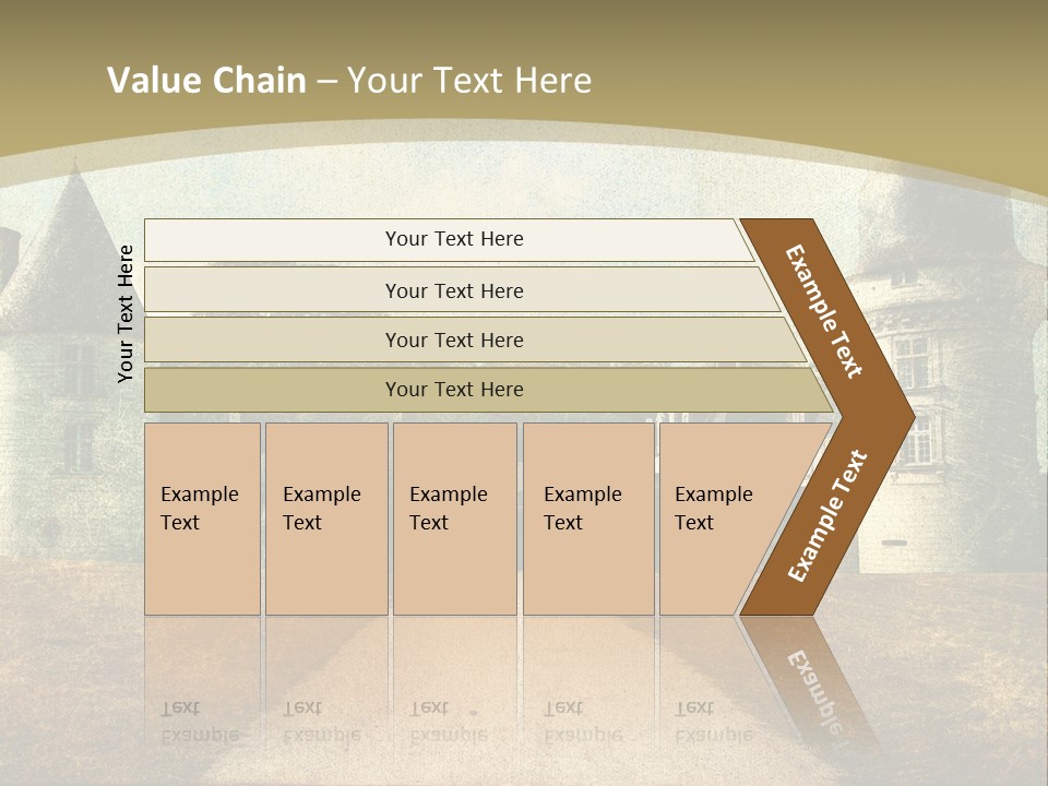 Picture Flower Scenic PowerPoint Template