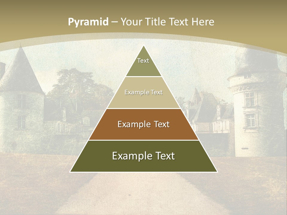 Picture Flower Scenic PowerPoint Template