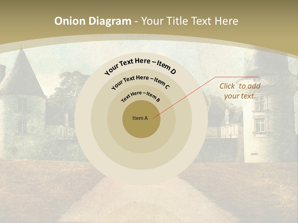 Picture Flower Scenic PowerPoint Template