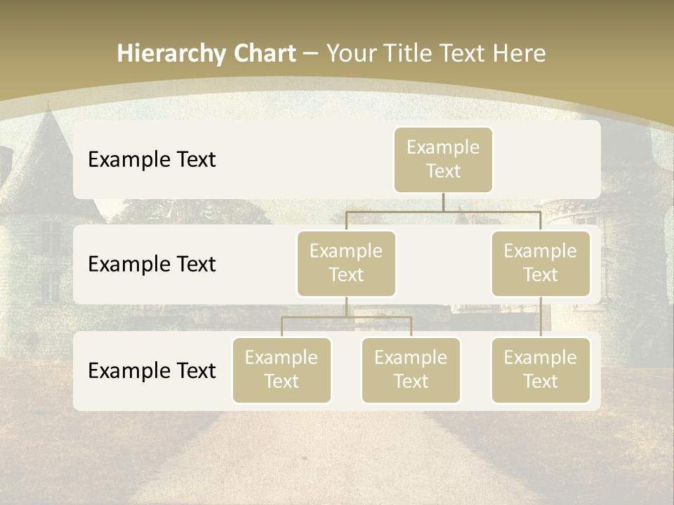 Picture Flower Scenic PowerPoint Template