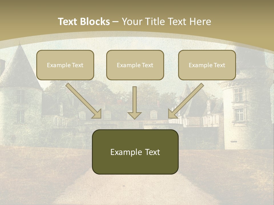 Picture Flower Scenic PowerPoint Template