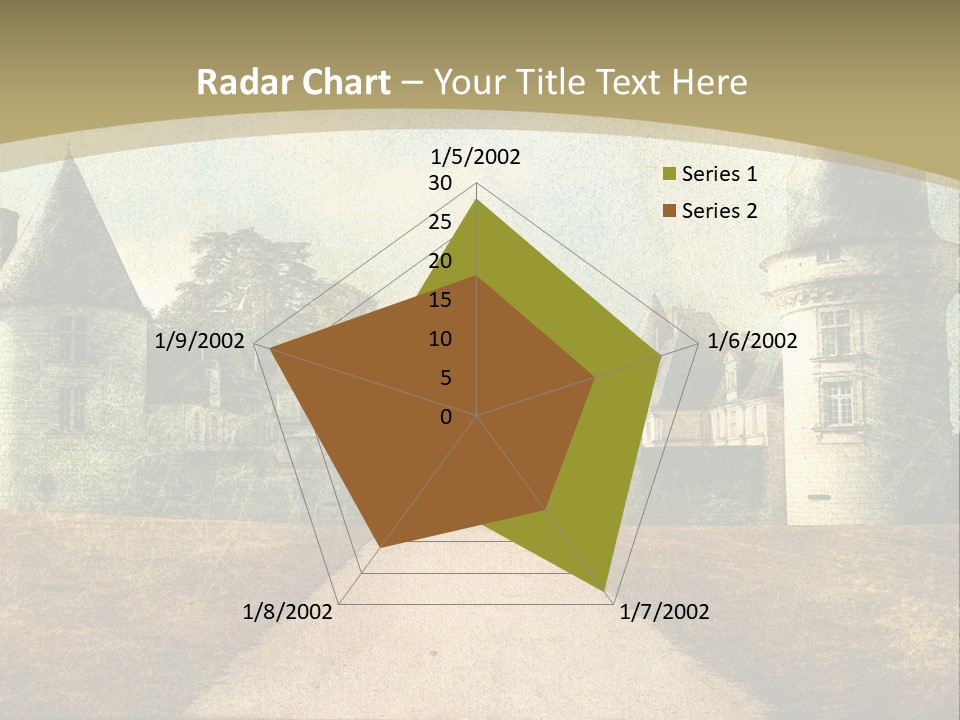 Picture Flower Scenic PowerPoint Template