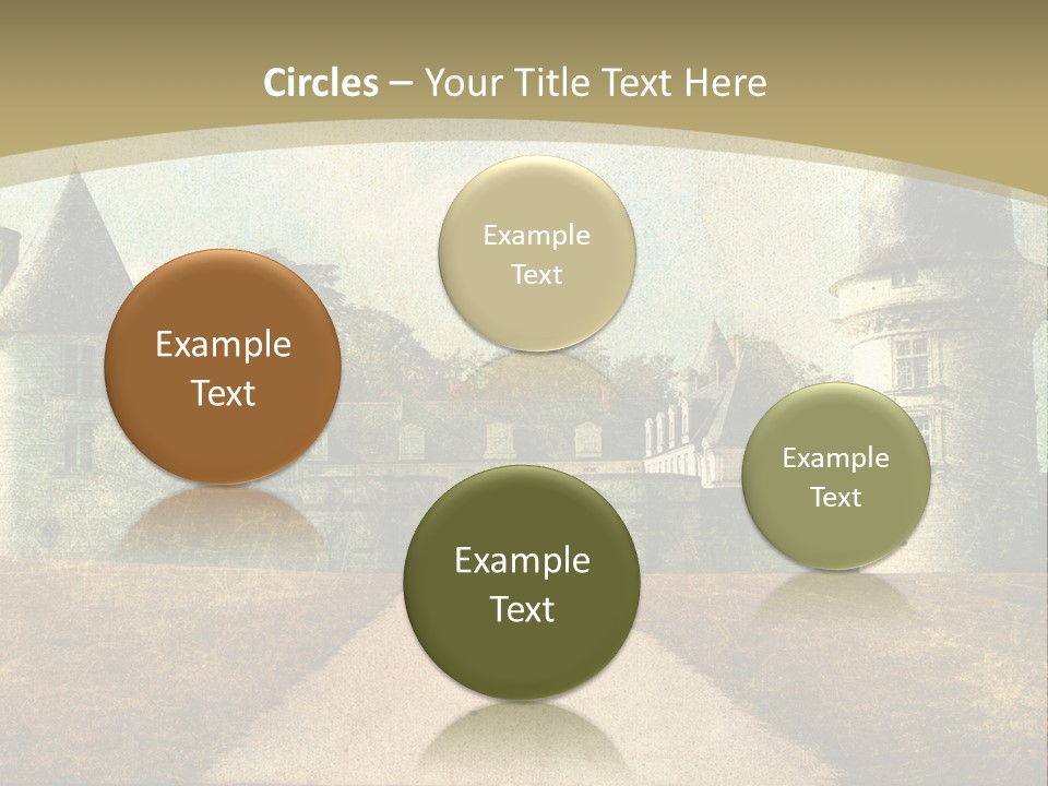 Picture Flower Scenic PowerPoint Template