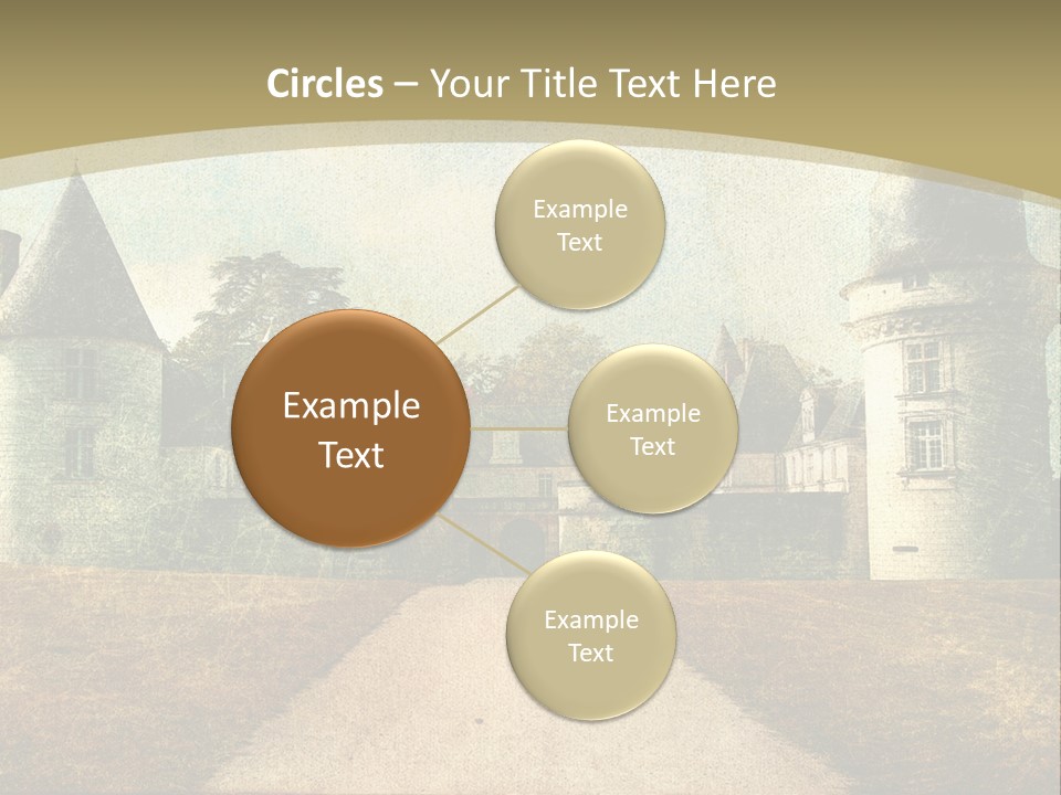 Picture Flower Scenic PowerPoint Template