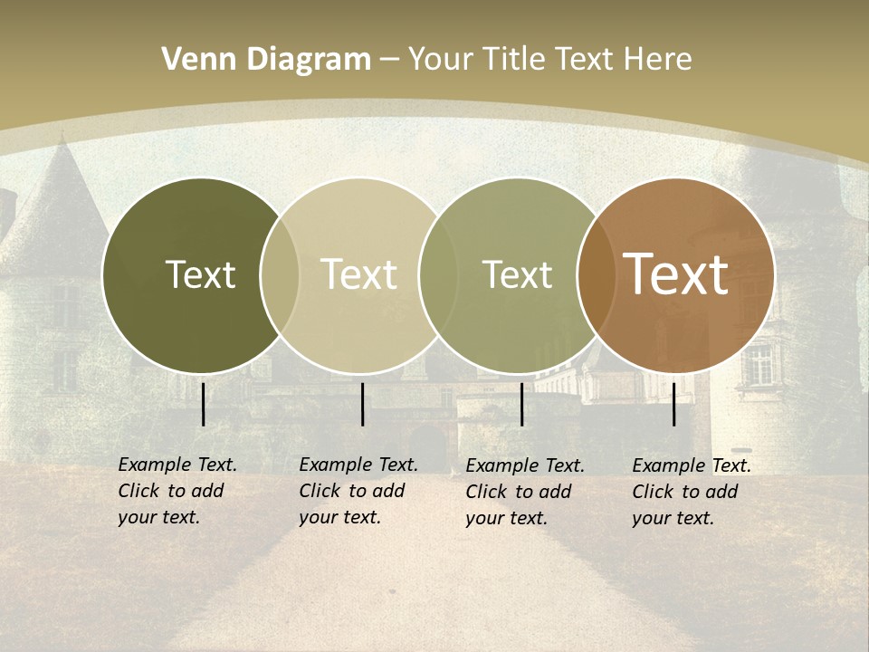 Picture Flower Scenic PowerPoint Template