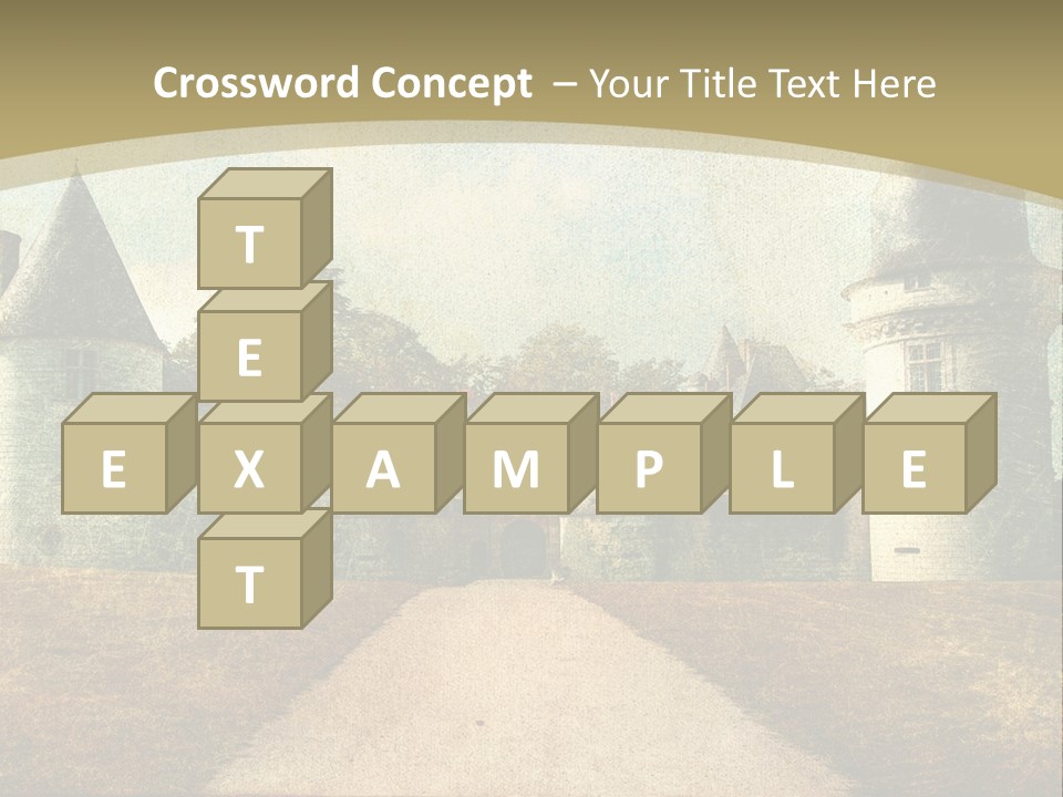 Picture Flower Scenic PowerPoint Template