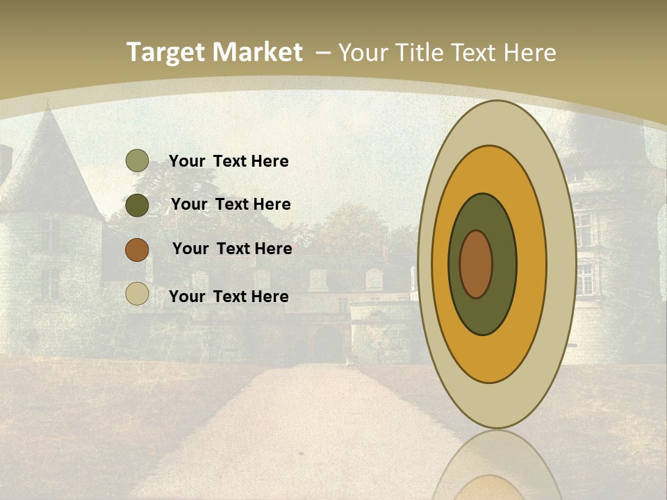 Picture Flower Scenic PowerPoint Template