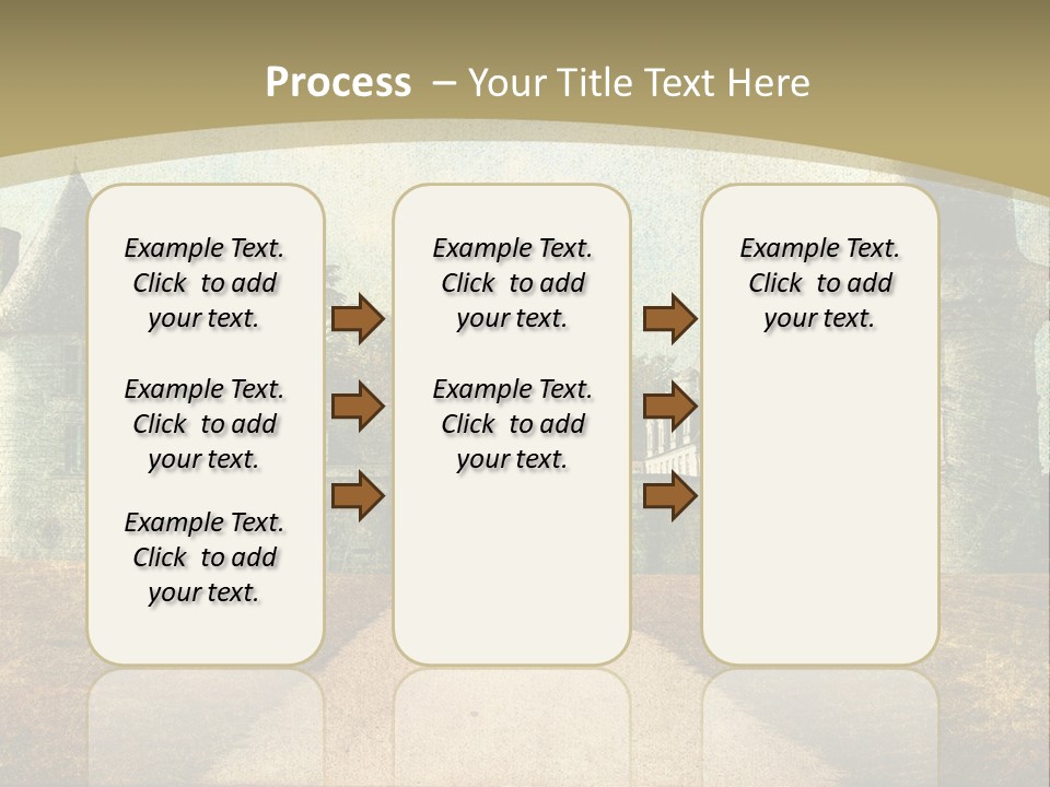 Picture Flower Scenic PowerPoint Template