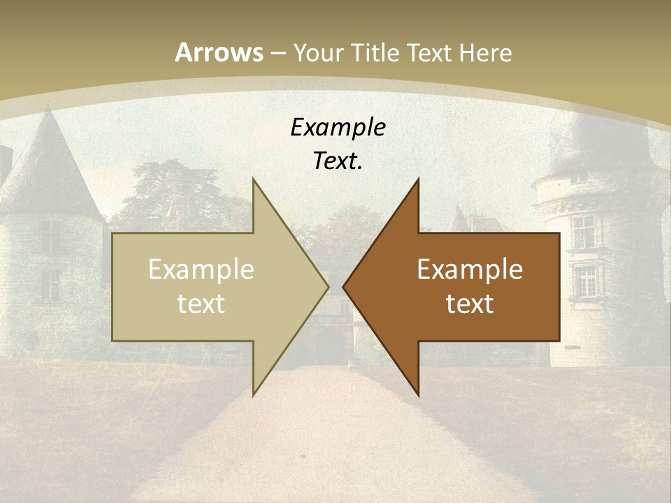 Picture Flower Scenic PowerPoint Template