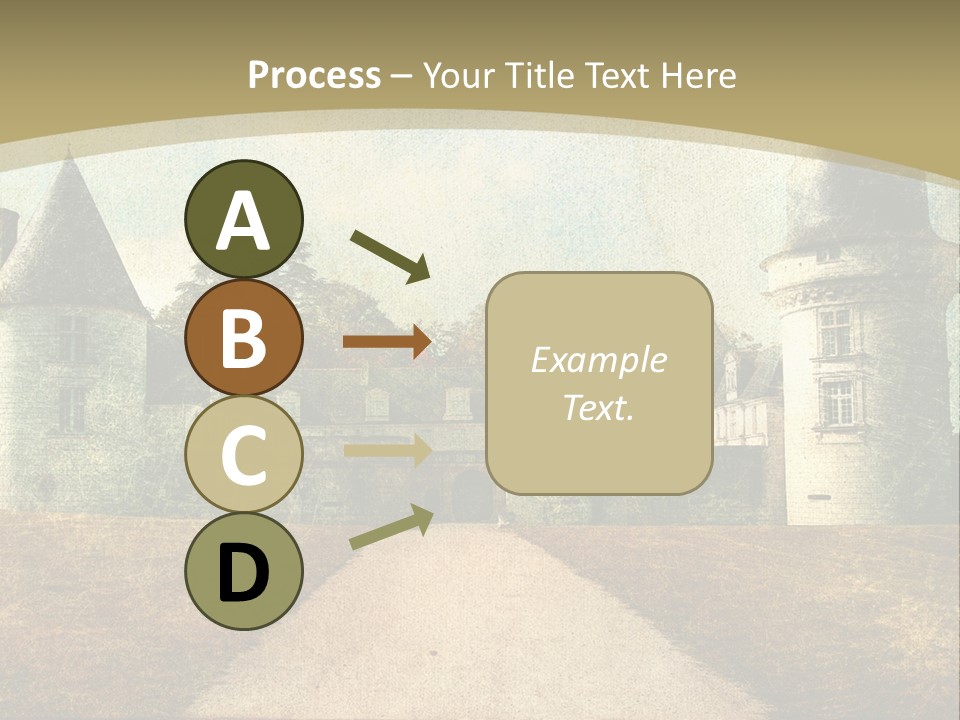 Picture Flower Scenic PowerPoint Template