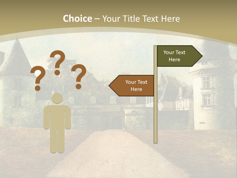 Picture Flower Scenic PowerPoint Template