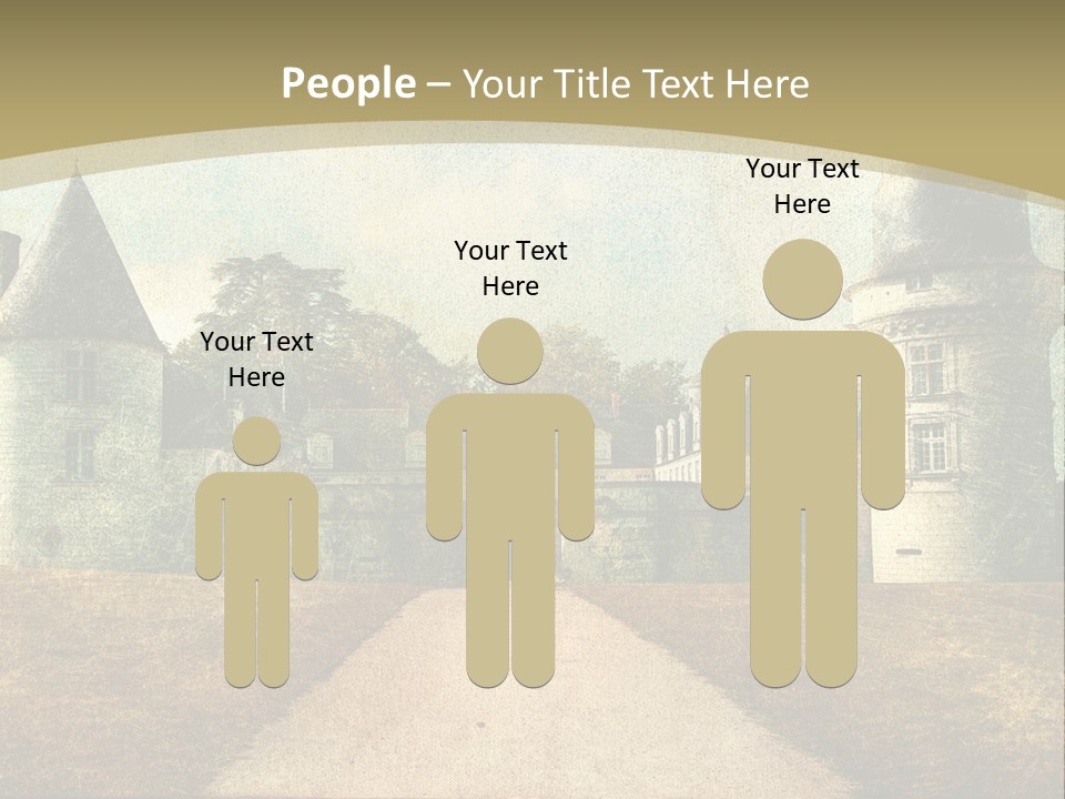 Picture Flower Scenic PowerPoint Template