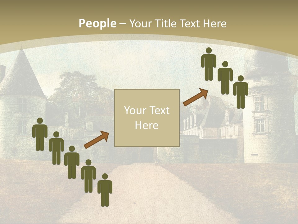 Picture Flower Scenic PowerPoint Template