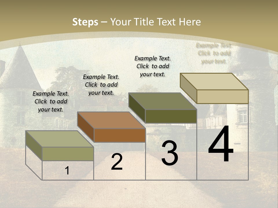 Picture Flower Scenic PowerPoint Template