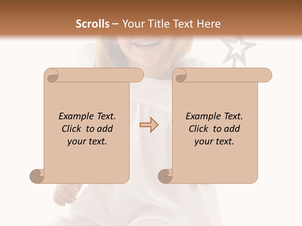 Fantasy Beauty Magic PowerPoint Template