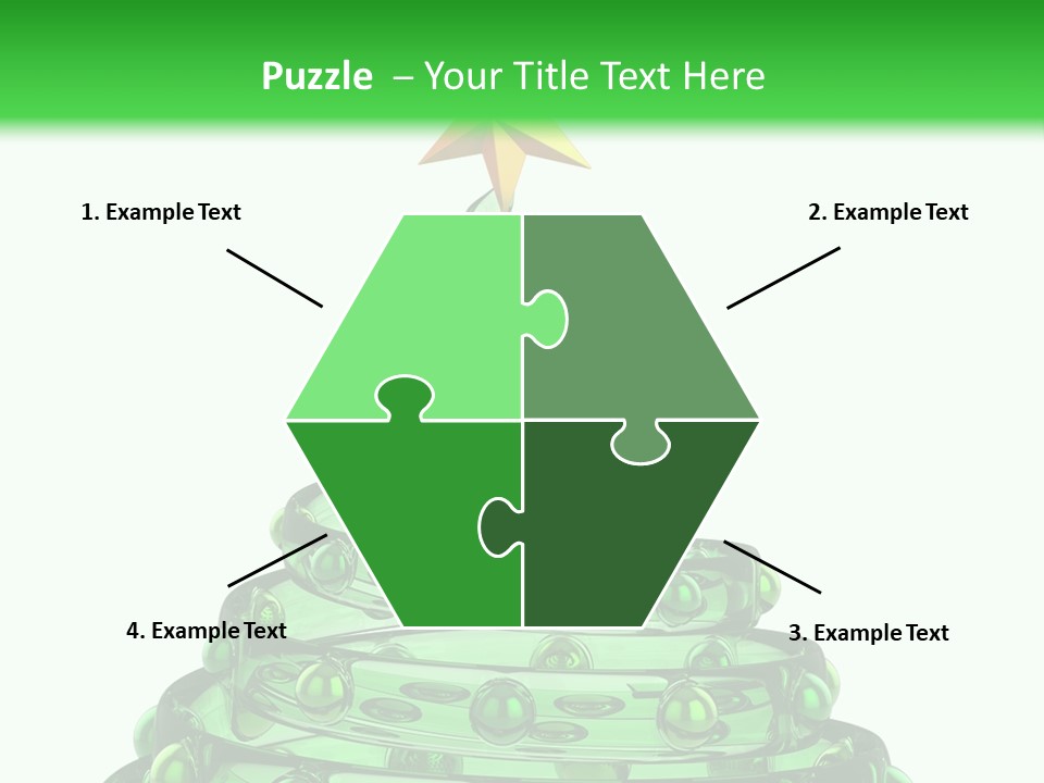 Flirt Standing Female PowerPoint Template