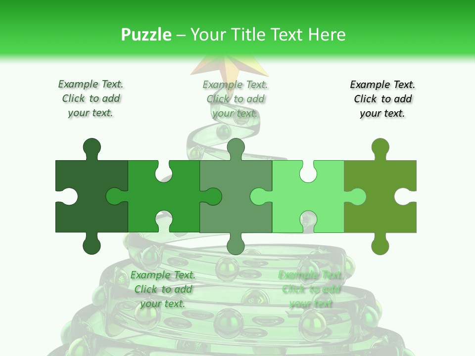 Flirt Standing Female PowerPoint Template