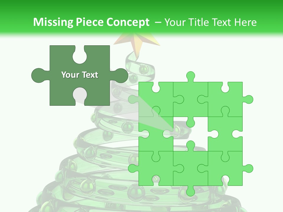 Flirt Standing Female PowerPoint Template