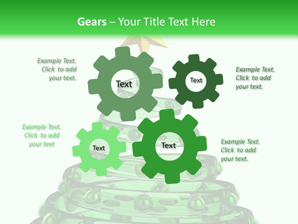 Flirt Standing Female PowerPoint Template