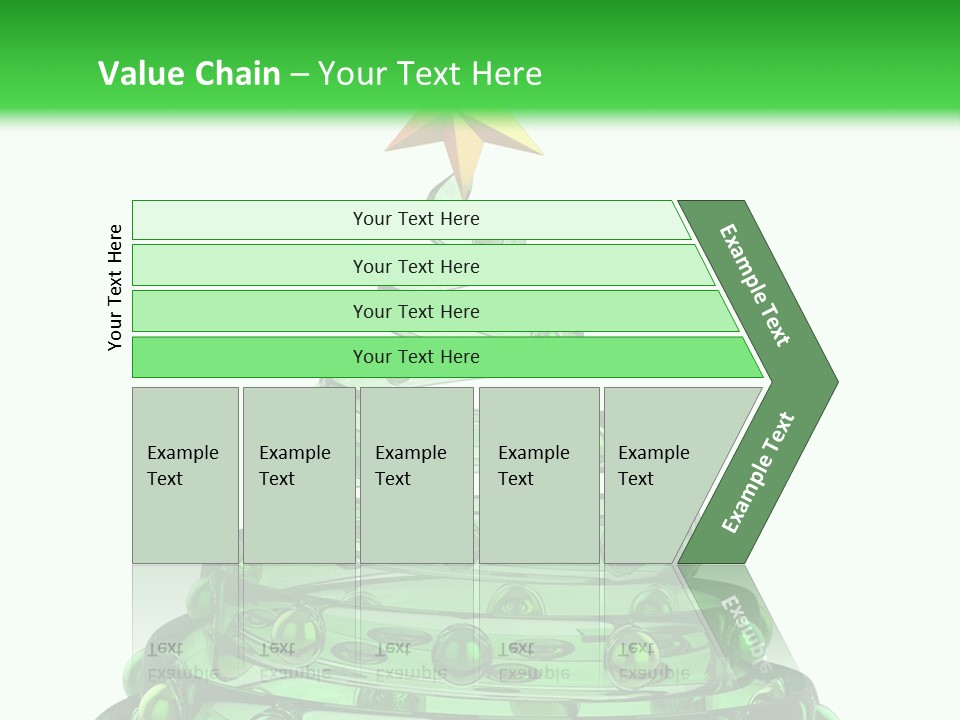 Flirt Standing Female PowerPoint Template