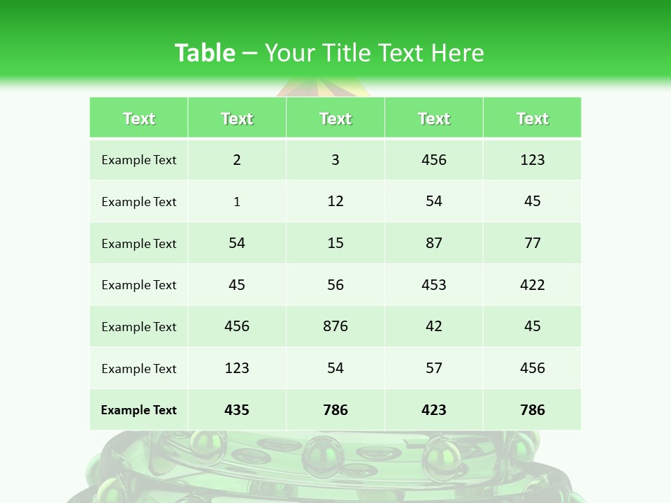Flirt Standing Female PowerPoint Template