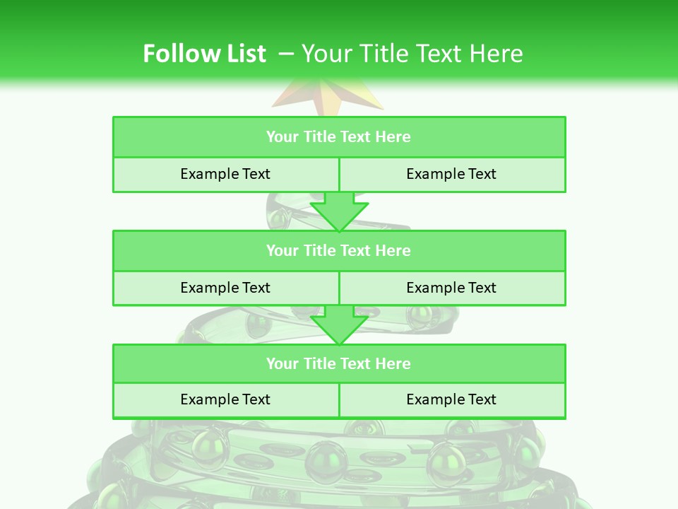 Flirt Standing Female PowerPoint Template