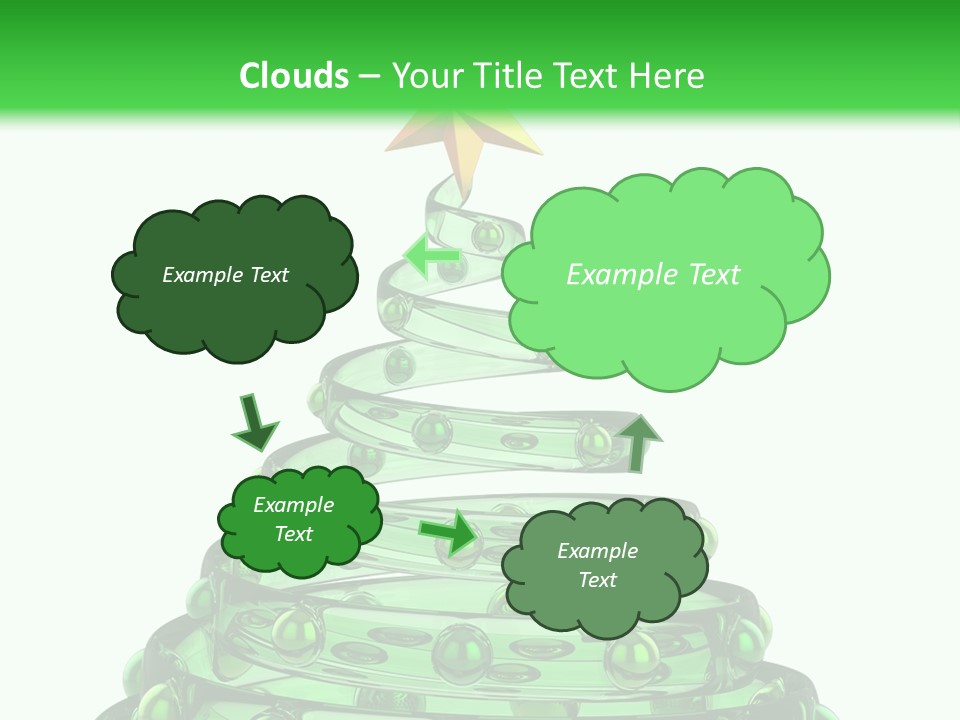 Flirt Standing Female PowerPoint Template