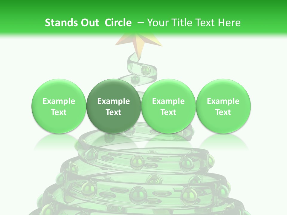 Flirt Standing Female PowerPoint Template