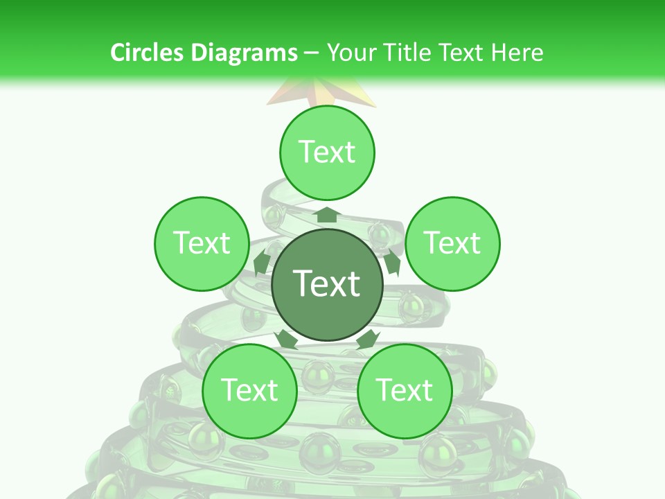 Flirt Standing Female PowerPoint Template