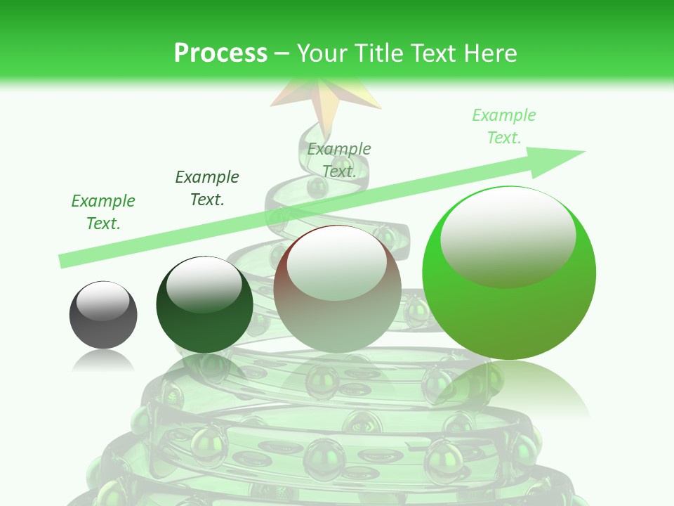 Flirt Standing Female PowerPoint Template